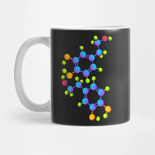 Dopamine (Ease/Enjoyment) Molecule Geometry Mug